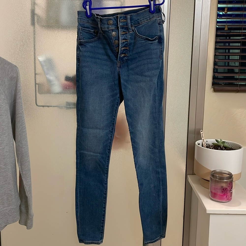 Express mid rise 0R skinny jeans